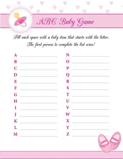 Free Baby Shower Games For Men Fun Baby Shower Games Your Guests Will
