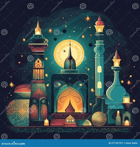 Cartoon Ramadan Stock Illustration Illustration Of Holidays 277187791