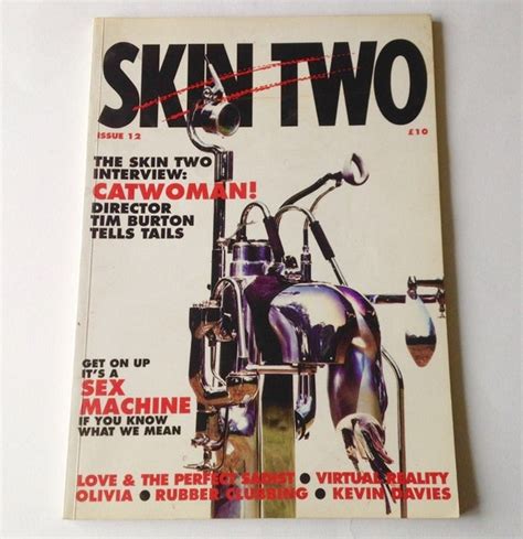 Skin Two Magazine Issue Sex Machine Tim Burton Etsy