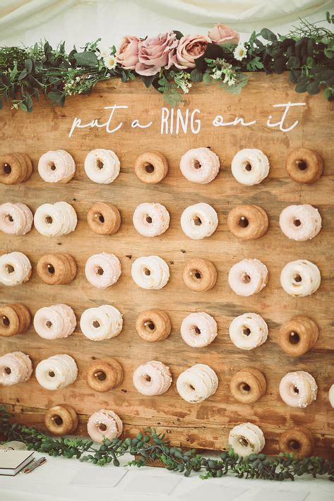 Donut Wall Wedding Ideas In Donut Wall Wedding Donut Wall Wedding Donuts