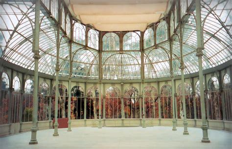 Crystalinterior The Crystal Palace In Madrid Winter Time P Flickr