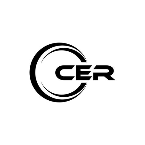 Cer Letter Logo Design In Illustration Vector Logo Calligraphy