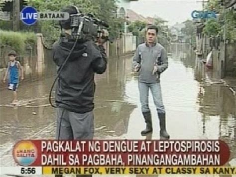 Ub Pagkalat Ng Dengue At Leptospirosis Dahil Sa Pagbaha Sa Bataan