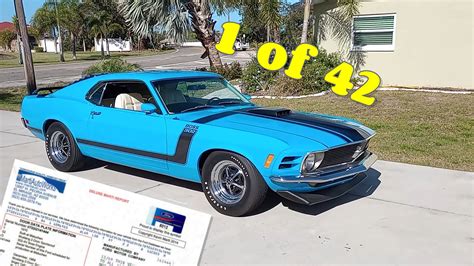 1970 Ford Mustang Boss 302 Is A Restored Gem With A Very Rare Feature