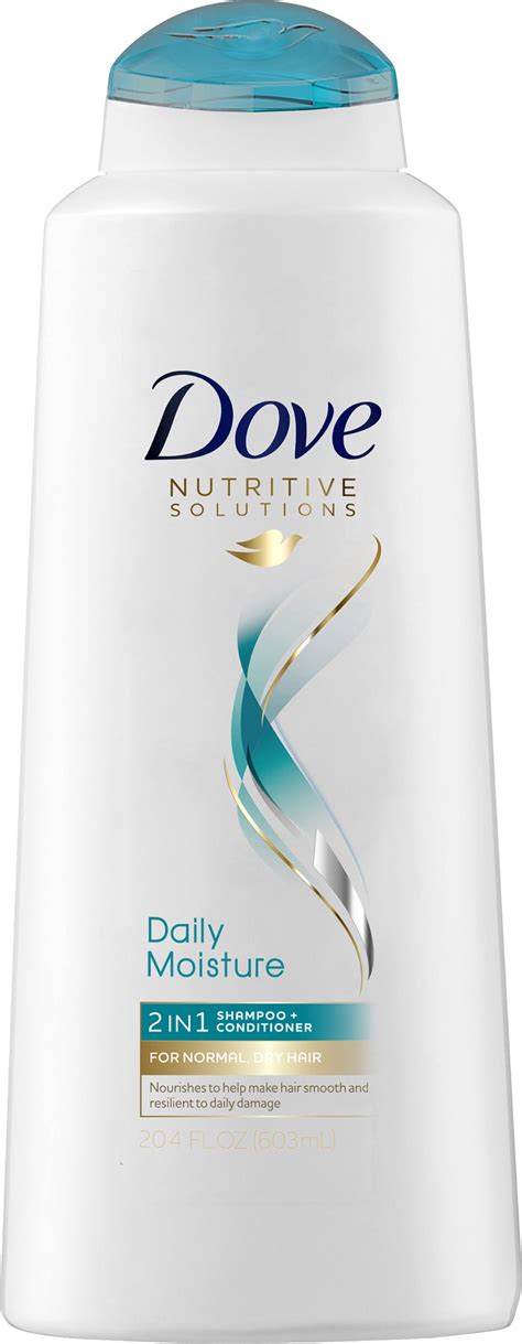 Dove Daily Moisture Therapy 2 In 1 Shampoo And Conditioner 204 Oz Pack