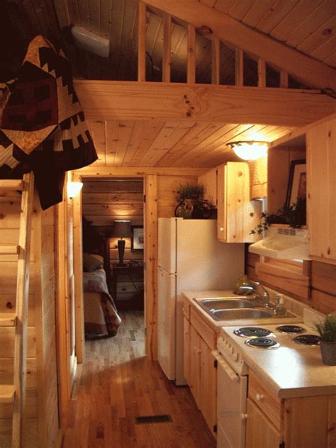 The latest architecture and news. Log Cabin Interior Tiny Homes On Wheels Small Cabin ...