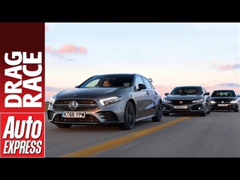 Mercedes-AMG A35 Drag Races Golf R and Civic Type R With ...