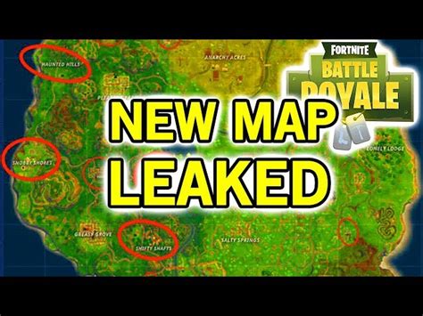 New Map Leaked Fortnite Battle Royale New City Map Update