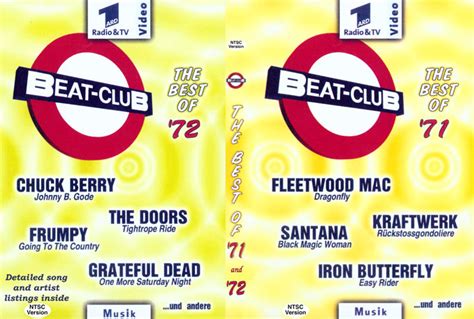 Beat Club 1971 And 1972 1 Ntsc Dvd R Disc