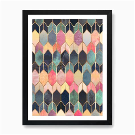 Stained Glass 3 Art Print Fast Shipping Fy