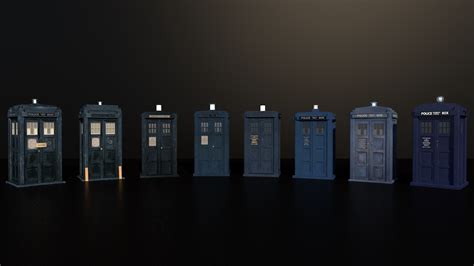 Some Classic Tardis Renders More Hd Images On My Twitter