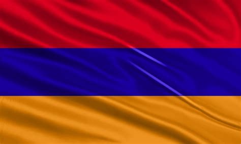 Premium Vector Armenia Flag Design Waving Armenian Flag Made Of