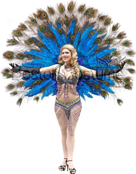Peacock Showgirl Backpiece At Boston Costume
