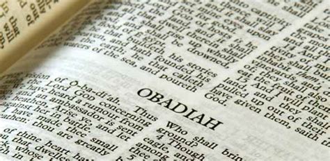 , , translated peninsula bible church. The Book Of Obadiah Quiz! Trivia Questions - ProProfs Quiz