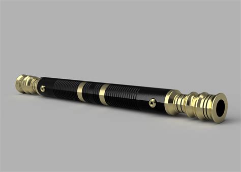 Double Bladed Force Lightsaber Replica The Watchman 3d Sabers
