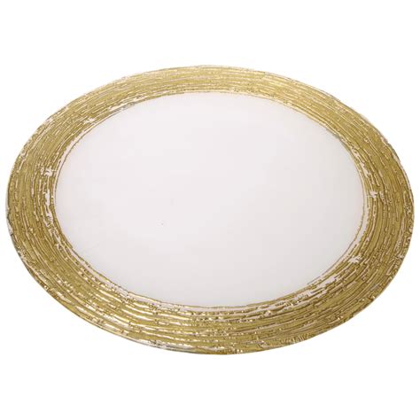 Alibaba.com offers 1,397 glass charger gold rim products. Classic Touch Flat Clear Charger with Gold Rim
