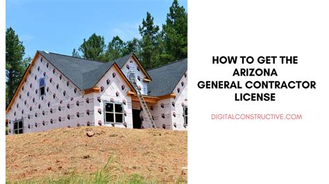 You need a 1500000 bond which typically will. How To Get The Arizona General Contractor License ...