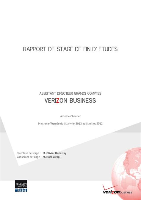 Rapport De Stage Et Fin Etudes En 2021 Rapport De Stage Bts Rapport De