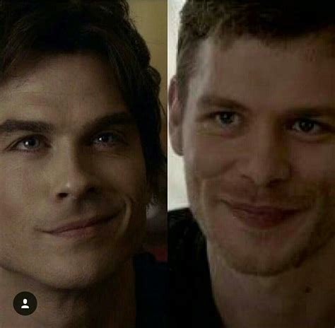 Damon And Klaus Yaaaaas Hotties Unite Vampire Diaries Série De