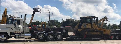 Heavy Equipment Hauling Reeco Rental And Supply