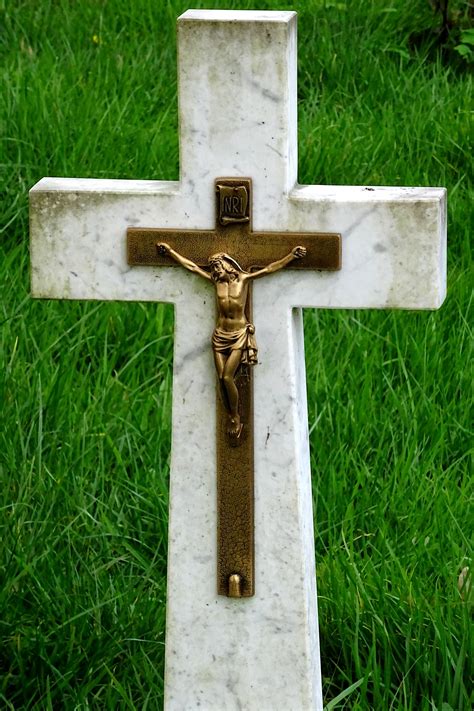 Cemetery Cross And Crucifix Free Stock Photo Public Domain Pictures