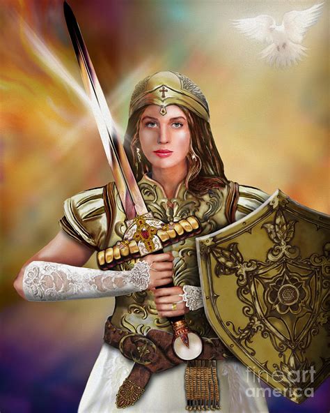 Warrior Bride Of Christ Painting By Todd L Thomas Pixels