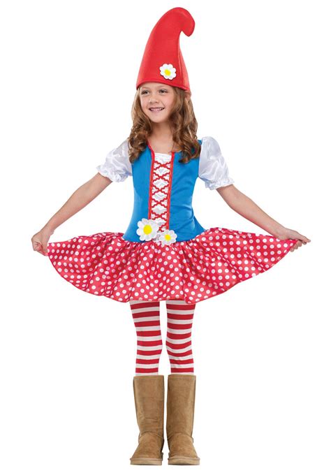 Toddler Gnome Girl Costume