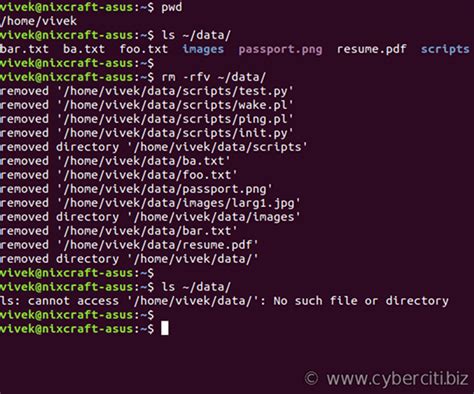 How To Clear All Files Within A Directory Under Linux Linux