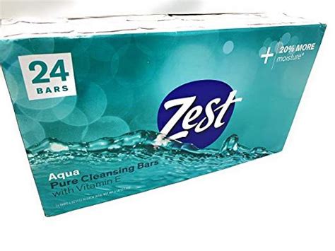 Zest Bar Soap Aqua 4oz Bar Soaps 24 Bar Review Bar Soap Body