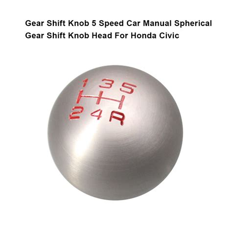 Gear Shift Knob 5 Speed Car Manual Spherical Gear Shift Knob Head For