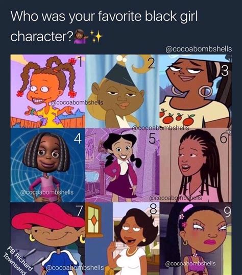 20 Fantastic Ideas Black Girl Cartoon Characters Mesintaip Buruk