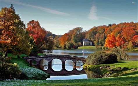 Stourhead Wiltshire Great Britai Wallpapers Hd Desktop And Mobile