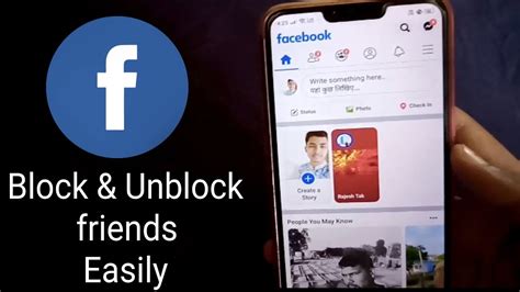 how to block and unblock someone on facebook 2020 block and unblock friends on facebook youtube