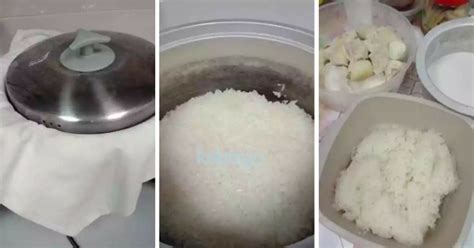 Ini bukan luka tau tapi cara sukat air guna jari telunjuk. Tanak Pulut Tanpa Kukus, Guna Rice Cooker Je. Nak Dapat ...