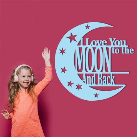 To The Moon And Back 3d ΣΧΕΔΙΑ Λέξεις Φράσεις Παιδικά