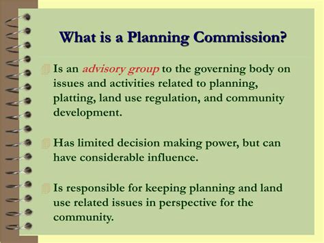 Ppt Planning Commission Training Powerpoint Presentation Free