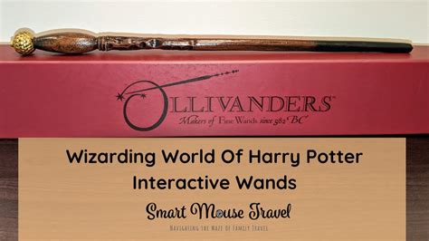 Wizarding World Of Harry Potter Interactive Wand Tips YouTube