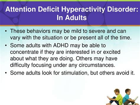 ppt attention deficit hyperactivity disorder powerpoint presentation id 2065424