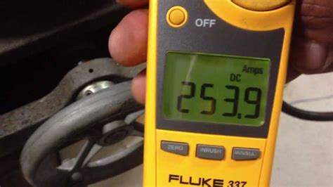 How to check alternator by disconnecting the battery. Excessive Amperage testing idle output on alternator for ...