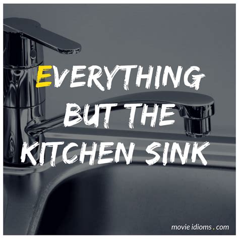 What is meant by king penguin. Everything But the Kitchen Sink: Idiom Meaning & Examples ...
