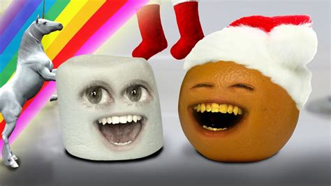 Annoying Orange Marshmallows Christmas Sock 12 Days Of Christmas