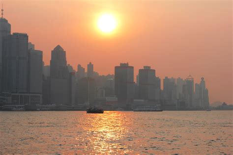 Hong Kong Sunset Cityscape The Culture Map