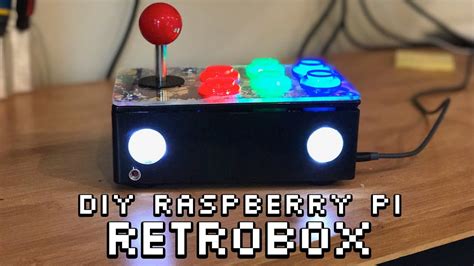 Retrobox Diy Raspberry Pi All On One Arcade Joystick Full Build Guide