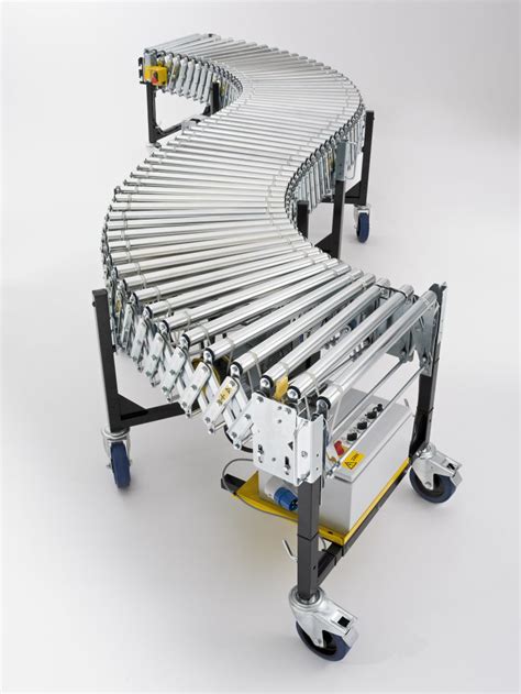 Uni Flex Powered Roller Expandable Conveyor Wiltsche Fördersysteme