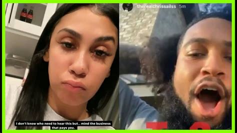 Queen Naija Tells Her Ex Chris Sails To Mind His Business Youtube