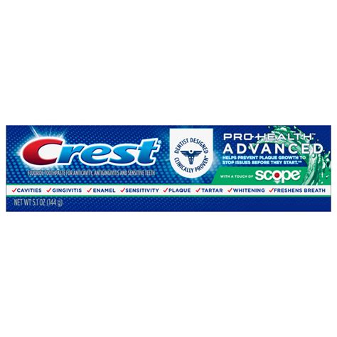 Save On Crest Pro Health Advanced Fluoride Toothpaste With Scope Order