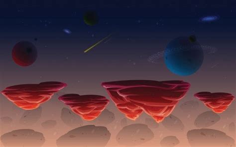 Premium Vector Space Game Background Фон в игре Космические игры Фон