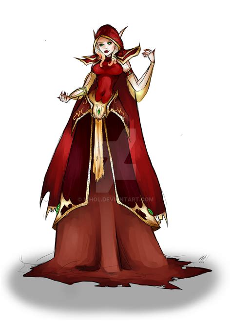 Blood Elf Warlock By Nihol On Deviantart