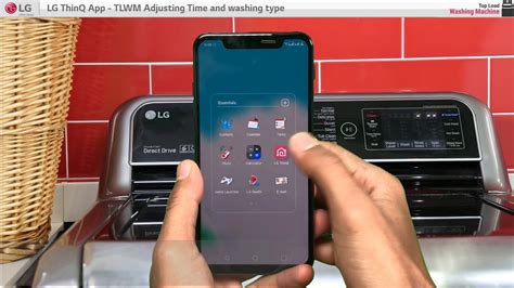 Seems an app like lg thinq is available for windows! LG ThinQ App - TL Washer Adjusting washing Options - YouTube