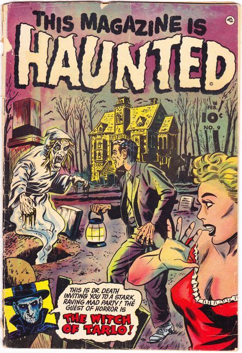 This Magazine Is Haunted 9 Golden Age Horror Comic Book 1953 Fawcett